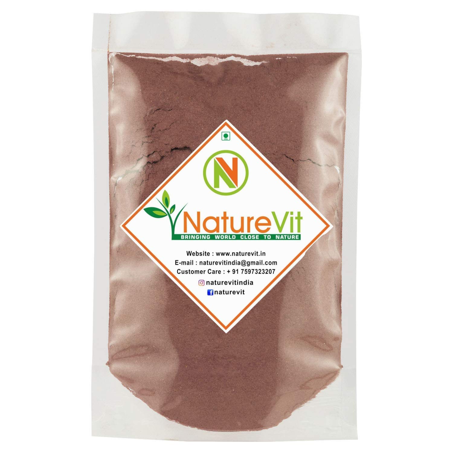 NatureVit Rose Petals Powder, 500g [Natural & Pure]