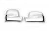Covers for Mirrors (2 Pcs) Carmos - Chrome Plastic for Volkswagen T5 Transporter 2003-2010