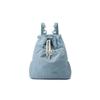 Fashion niche design women's casual backpack college wind lightweight drawstring nylon backpack