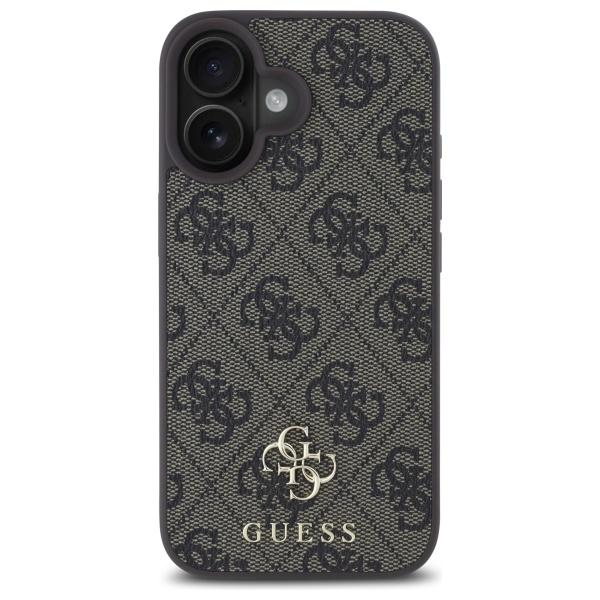 Guess Guhmp16Sp4Sm4Mw Iphone 16 6.1     Brązowy/Brown Hardcase 4G Small Classic Magsafe