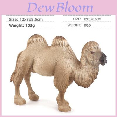 Animal Zoo Pvc Static Model Set With Desert Camels For Educational Display