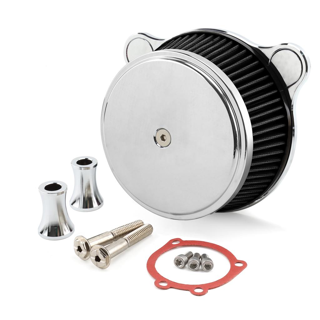 Motorcycle Air Cleaner Intake Filter Kit For Harley Touring Road King Electra Glide Dyna Street Bob Low Rider Softail Fat Boy