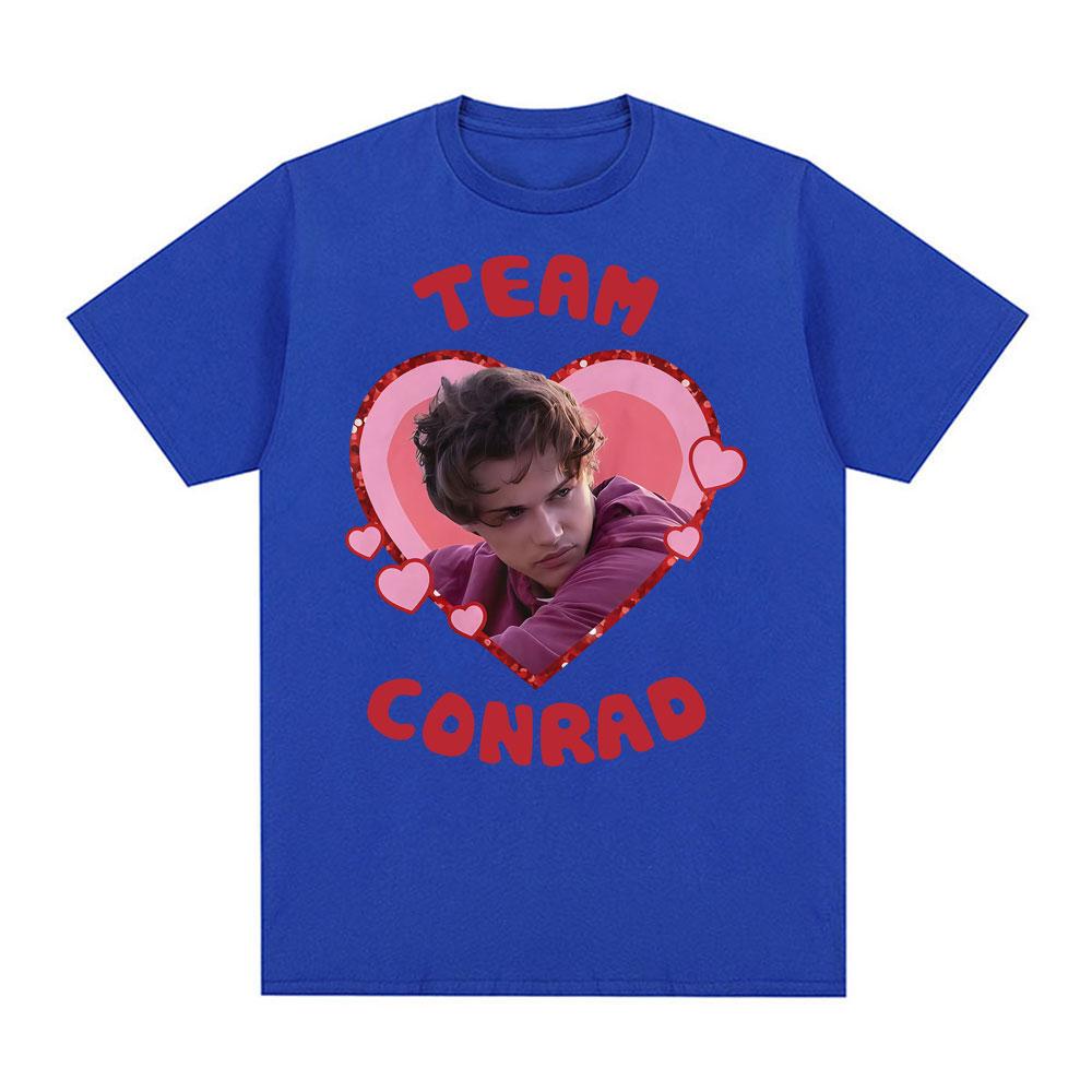 Team Conrad Das Sommer, in dem ich schön wurde T-Shirt Vintage Conrad Fisher Film T-Shirt Unisex Damen Harajuku Mode 100% Baumwolle T-Shirt