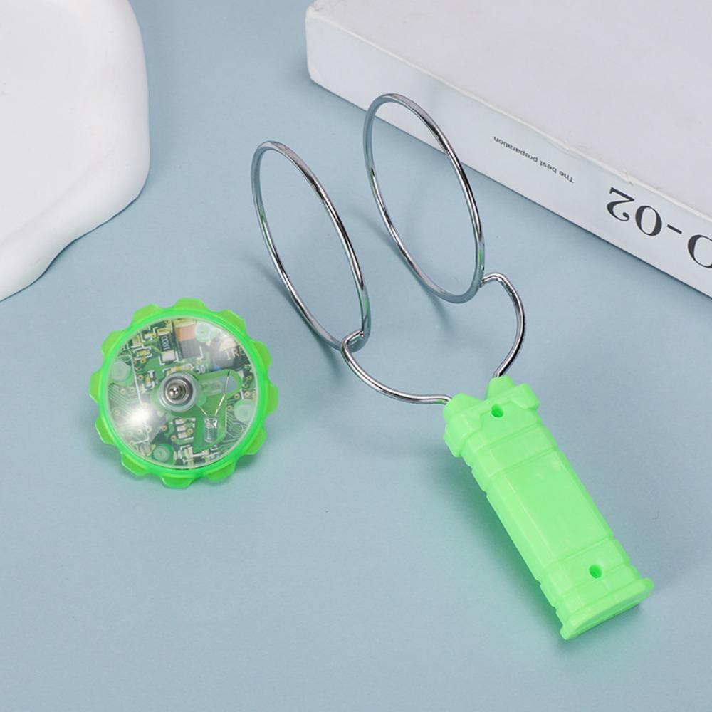 Plastic Magnetic Orbital Gyroscope Magnetic Adsorption Auto Glows Rotating Gyro  Party Favors