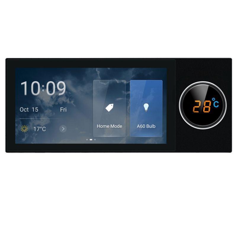 

Tuya Smart Home 6-inch Control Screen with Built-in Zigbee Gateway and Alexa Speaker