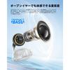 EarFun Clip Earhook Earphones Bluetooth 6.0/LDAC, 40H Playtime, IP55, Silver Gray