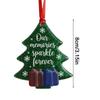 New Christmas Acrylic Friendship Hanging Pendants Ornaments Xmas Tree 2026 New Year Party Home Decoration DIY Gifts