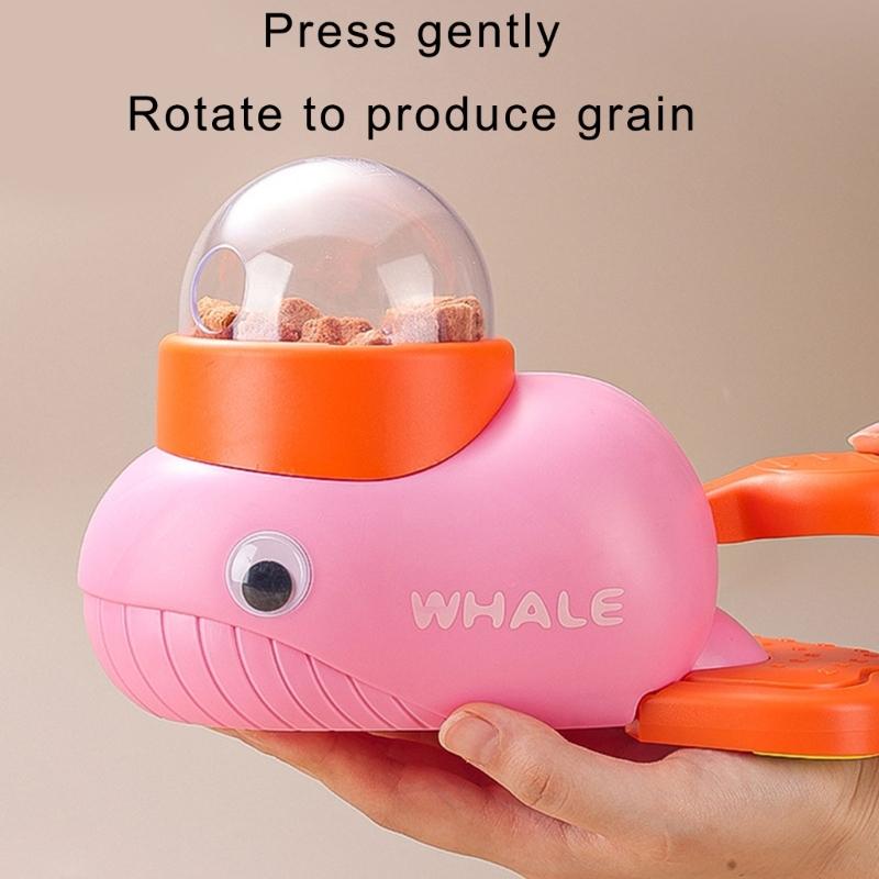 Funny Cats Foraging Feeder Toy Teasing Pedal Interactive Puzzle Toy for Indoor Kittens Food Leaking Kibble Feeder Pet To