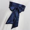 Hanfu Cummerbunds Ethnic Style Satin Ribbon Belt Adjustable Bohemian Style Lace Up Waistband DIY Cloth Wide Waistband Women