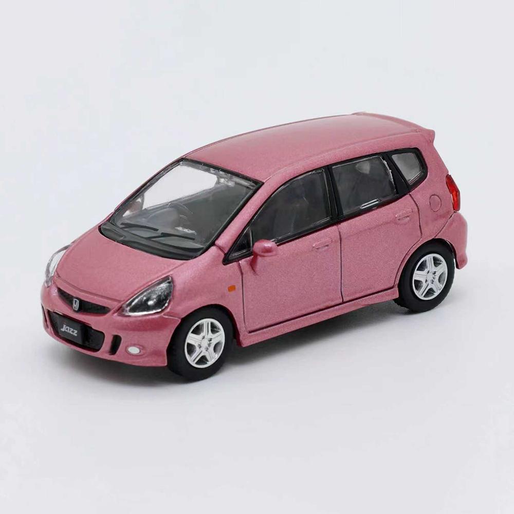 New 1/64 Diecast Car Model Honda Fit Cars Alloy Simulation Small-scale Car Model Miniature Toy Collection Decoration Gifts