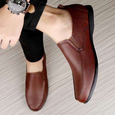Zapatos de vestir formales británicos para hombre, de cuero genuino, clásicos, para boda y fiesta.