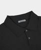 BIRBANTE Soft Washable Line Collar Knit - Black