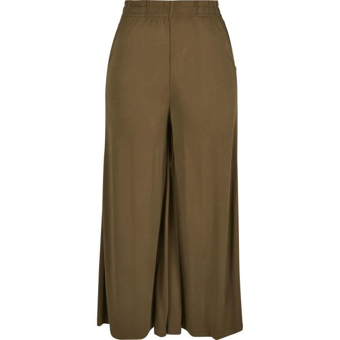 Pantalon Femme Ample - URBAN CLASSICS - Olive - Coupe Ample