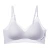 Light and seamless underwear Peppermint cool feeling breathable quick drying bacteriostatic bra naked feeling soft support gathering anti-hanging bra