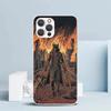 Bloodborne Game Soft Cover for iPhone 16 17 Air 15 14 Pro Max 16E Phone Case 13 Mini 12 11 7 SE 8 Print Pattern Fit Cases 16 17
