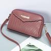 New Small Satchel Mini Printed Mobile Phone Shoulder Oblique Span Bag Letter Casual Multi-layer Wrist Plaid Change Bag