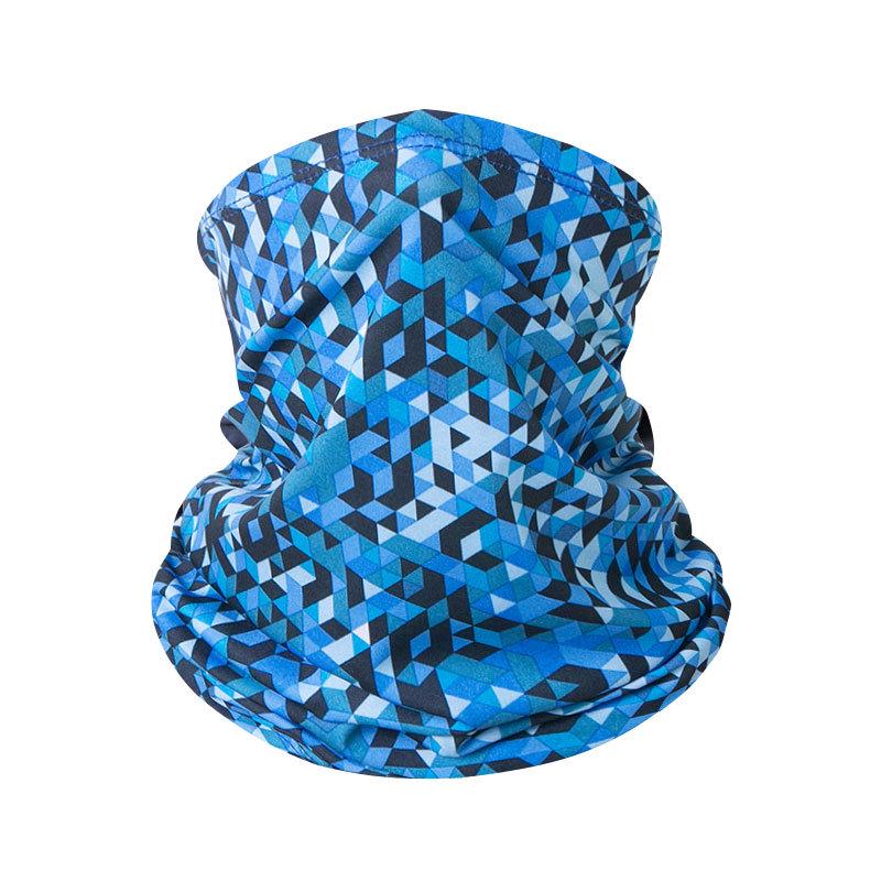 Summer Outdoor Cycling Milk Silk Face Mask: Sun Protection Neck Gaiter, Multifunctional Headscarf, Neck Warmer