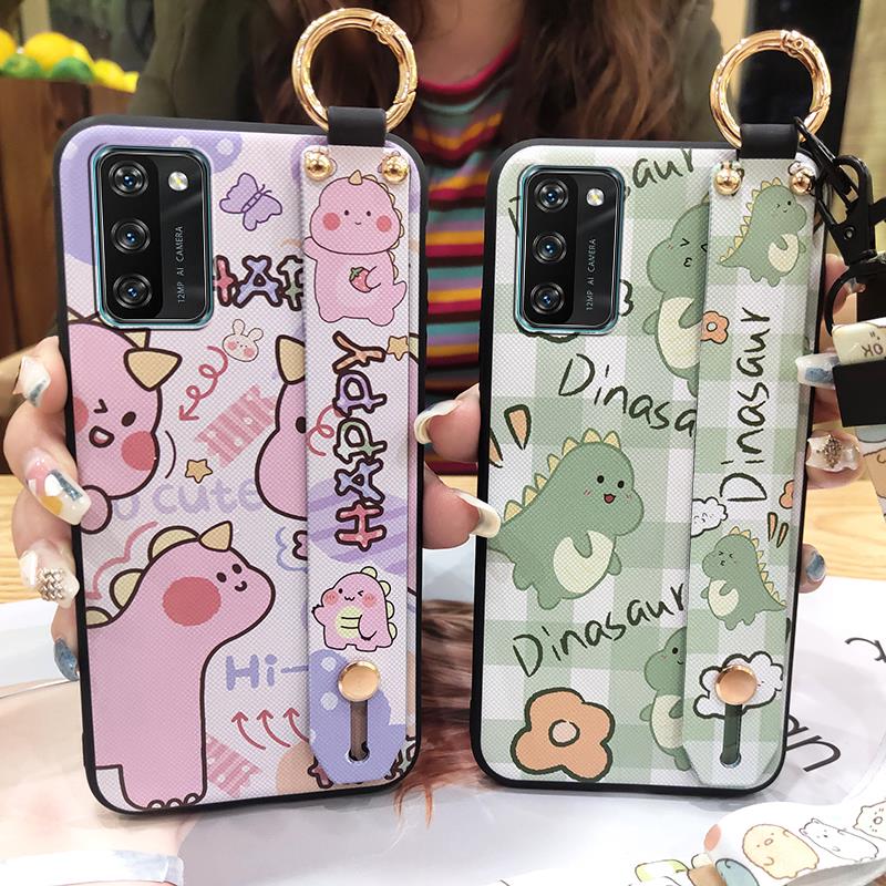 Wristband Soft Case Phone Case For Blackview A100 Shockproof Waterproof Anti-dust Wrist Strap Back Cover Lanyard Cute