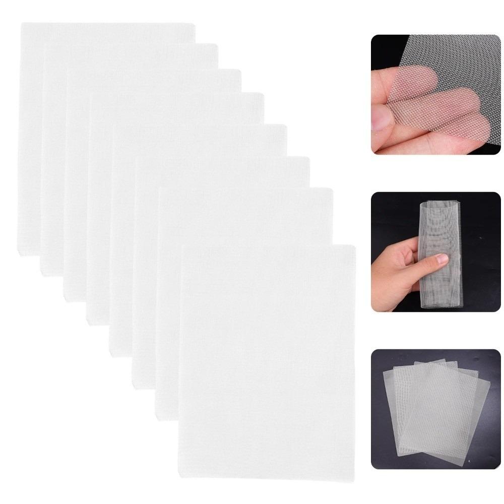 5PCS 20x15cm Welding Wire Mesh Net Stainless Steel Anti Debris Auto Hood Vent Repair Mesh Welding Piece