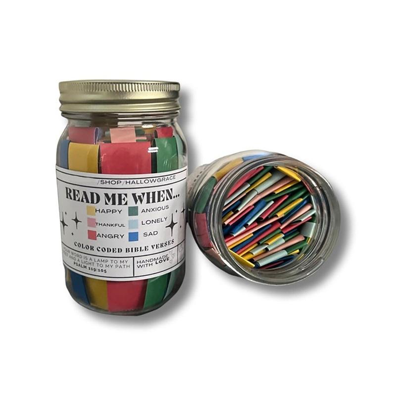 

2024 Библейские стихи в стеклянной банке обеспечивают эмоциональную поддержку Прозрачная стеклянная банка Хороший христианин