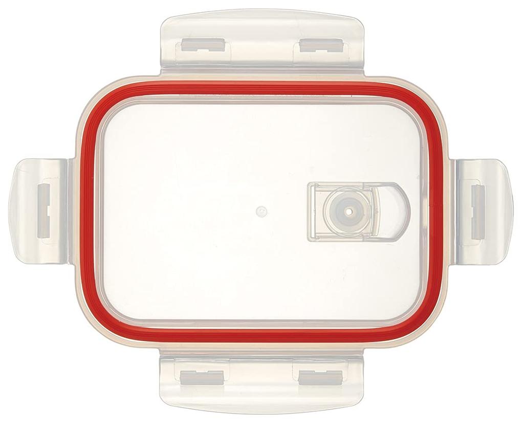 Skater Moomin Storage Container 650ml and Dishwasher with Lid and Lock GBST7-A, Medium, Heat-Resistant Glass, Oven, Microwave, Safe, Valve, 4-Point