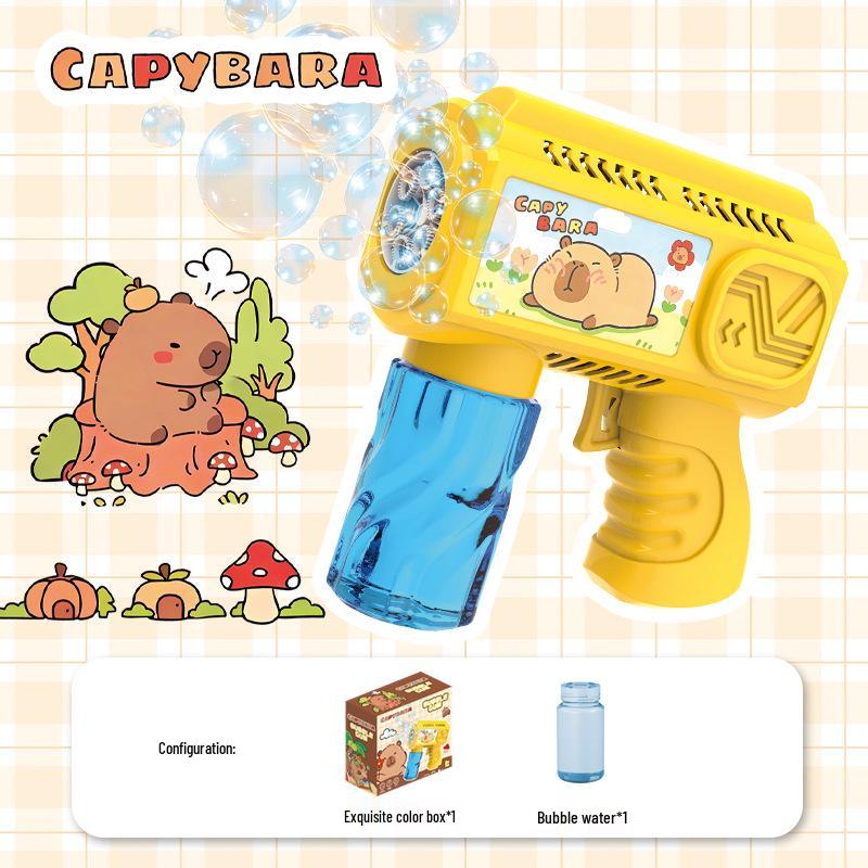Electric Luminous Bubble Gun - Automatic Handheld Toy for Kids