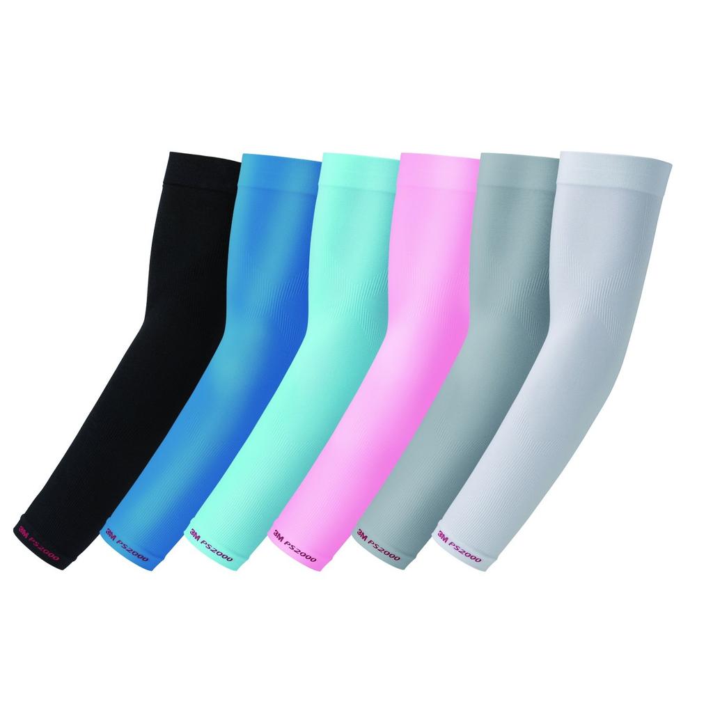 3M Cool Arm UV Free Size for Both PS2000 Sleeves, Black, Protection, UPF50+, Arms,
