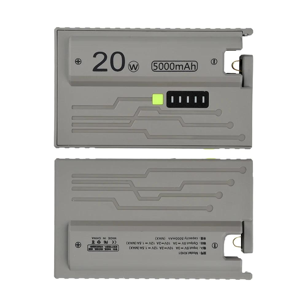 

1 *21700 Battery Box DIY Kit Power Bank Case USB Type-C 20W Fast Charging Power Bank Box Dual Mode Suppors Small Current сірий