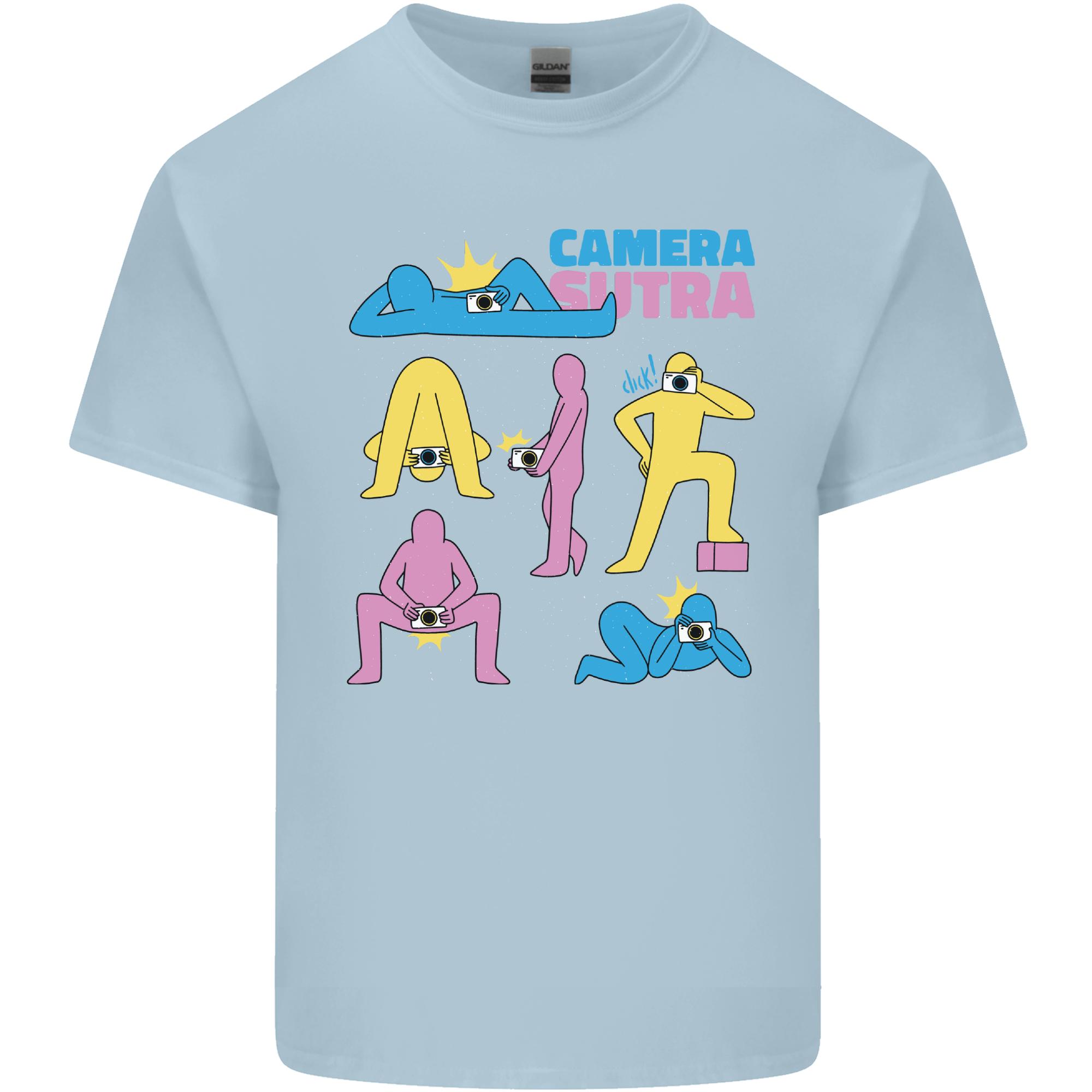 Camera Sutra Photography Photographer Funny Unisexs Light Cotton TShirt S