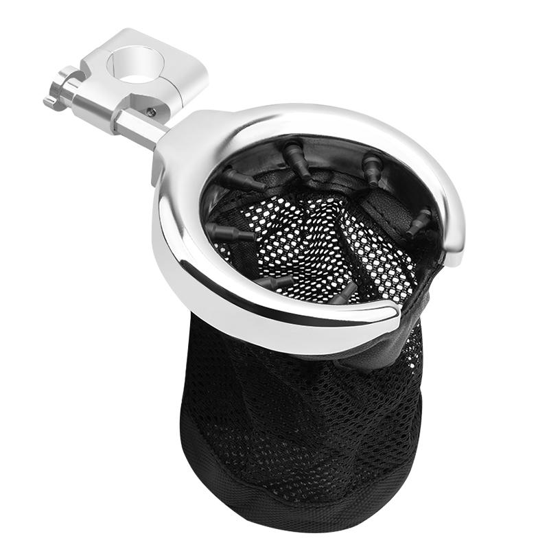 Мотоциклетный Хромированный Черный Подстаканник Регулируемый Алюминиевый Для Harley Touring Street Glide ATV Универсальный Мотоцикл