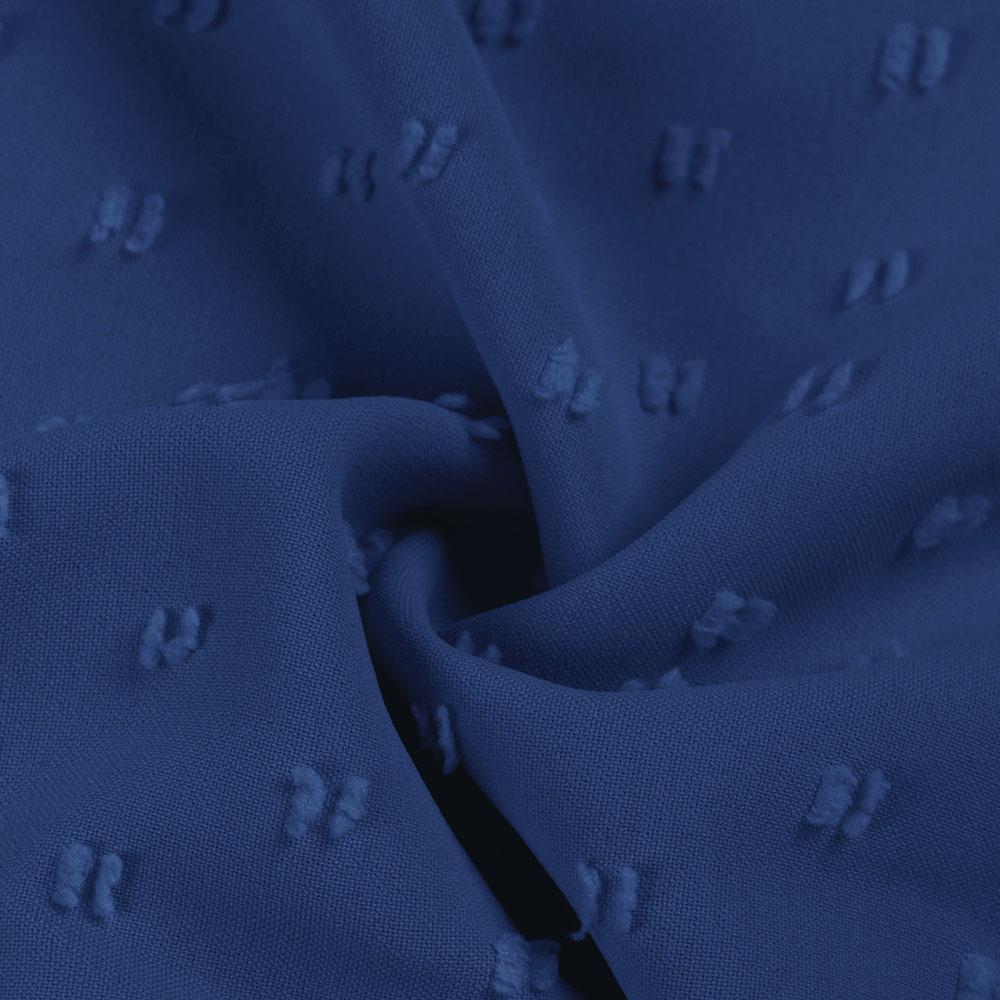 Jaro léto jednobarevné žakárové pro ženy ležérní jednoprsový výstřih do V s plným rukávem dámské šaty ke kolenům