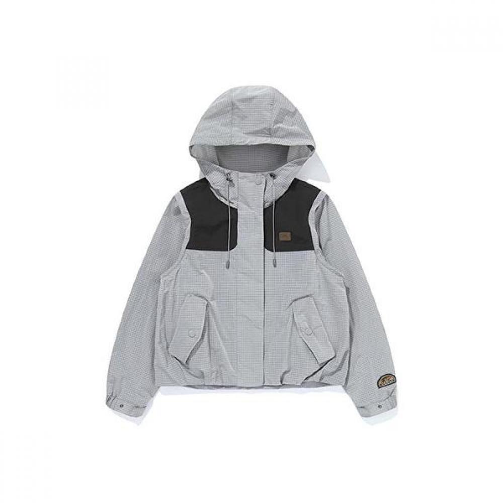Bbc Earth W Color Block Convertible Jacket ash pink/80