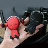 New Car Air Outlet Phone Holder Automatic Telescoping Clamp Mobile Universal Bracket For Car Mounted Brackets