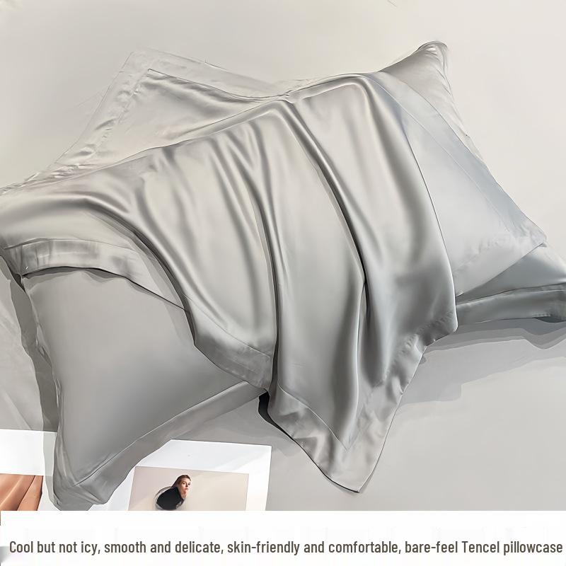 Tencel Ice Silk Pillowcase 48x74cm - 100pcs for Adults