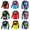 Unisex Long Sleeve Quick-Dry Cycling Jersey Mountain Bike Trail Riding Shirt Outdoor Sports Top