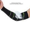 Cycling Windproof Fleece Arm Warmers Outdoor Sports Arm Sleeves Cover (Black L)