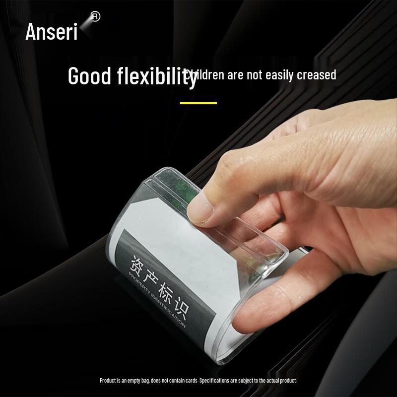 Transparent Waterproof Soft Card Holder
