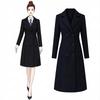 Women's Padded Wool-Blend Professional Winter Overcoat