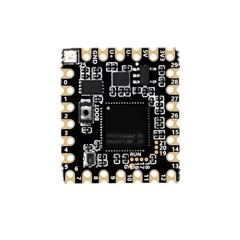 Thin RP2350 Cored A Microcontroller Board ARM M33 Processor 520KB And 4MB Flash For Prototyping For RPi