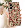For Xiaomi Redmi Note 12 Pro Plus Case Popular Flower Soft Liquid Silicone Shockproof Cover For Redmi Note 12 Pro Note12 5G Case