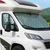 Car Sun Visors For Fiat Ducato 2006-2022 Internal Thermal Blinds 7 Layers Cover Windscreen Auto Sunshades Interior Accessories
