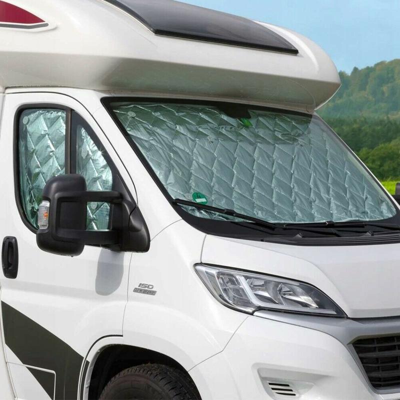 Car Sun Visors For Fiat Ducato 2006-2022 Internal Thermal Blinds 7 Layers Cover Windscreen Auto Sunshades Interior Accessories