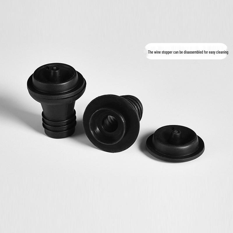 Press-Type Airtight Vacuum Wine Stopper - National Trend Style