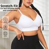 European and American Comfortable No-rims Plus Size Yoga Push-up Bra for Large Breasts
