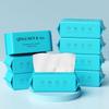 Thickened Disposable Face Towel: Soft Cotton Cleansing, Wet & Dry Dual-Use, English-Packaged.