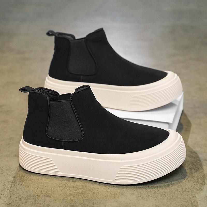Winter Casual High-top Board Shoes Thick-soled Non-slip Lightweight Martin Boots