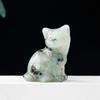 Animal Crystal Crafts Animal Natural Stone Statue Various Crystal Carvings Cat Crystal Wealth Cat