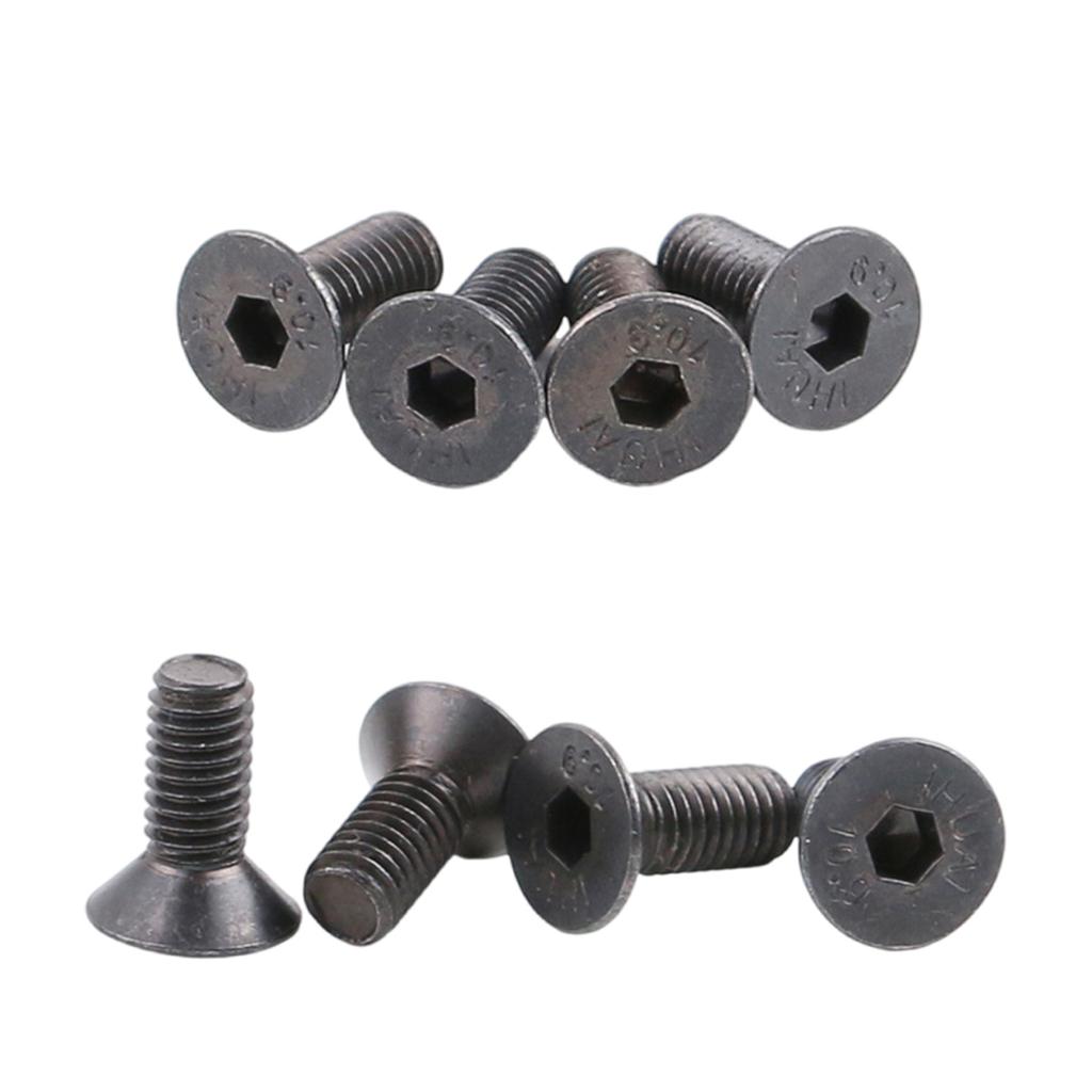 Professional Cycling Pedals Screw Set 50 Stainless Steel Rustproof Fasteners for Bike Shoe Cleat Easy Installation