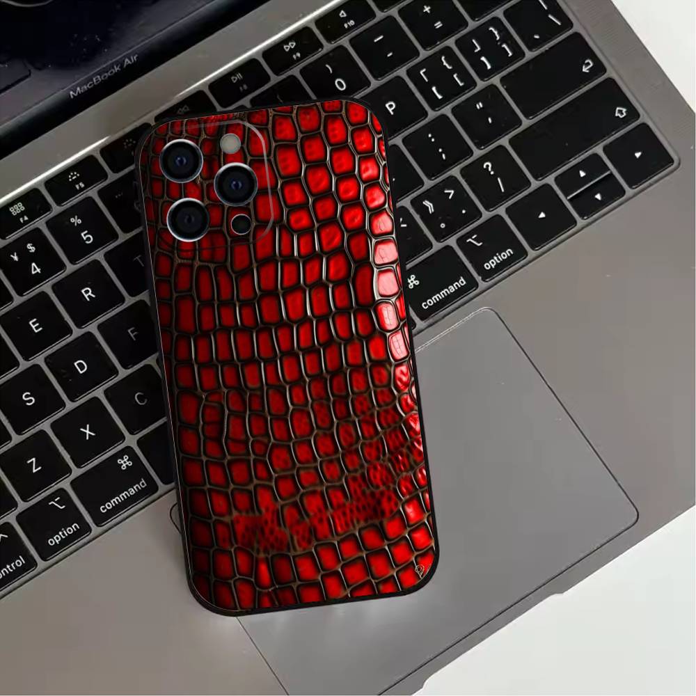 

3D S-Skin W-Wrap Pattern Phone Case For iPhone 17,16,15,14,13,12,11 Plus,Pro Max,XS,Soft Silicone Black Cover iPhone15pro