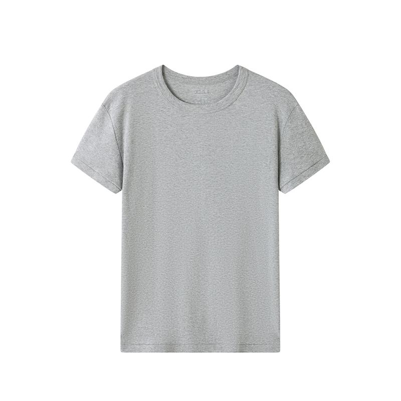 Yiershuang Men s 100% Cotton Antibacterial Ribbed Short Sleeve Undershirt 2XL